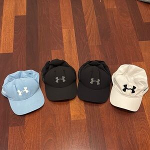 Under Armour Men’s Hat Collection - Light Blue, Black, White